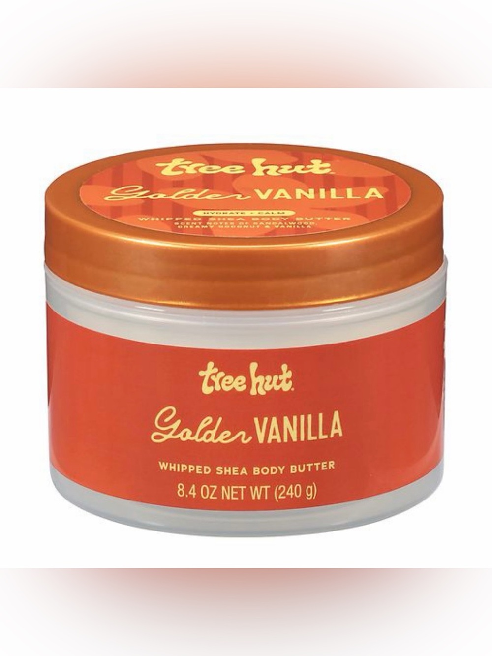 Tree Hut Golden Vanilla Whipped Shea Body Butter